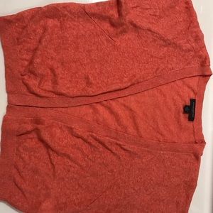 Banana Republic Salmon Pink Short Sleeve Cardigan
